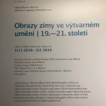 Výstava Obrazy zimy 2019