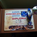 Stříbrná medaile na KWU Kyokushin